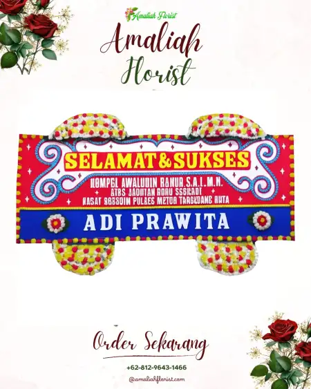 Papan Bunga Ucapan Selamat Bina Karya